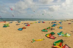 Kitesurfing on Land