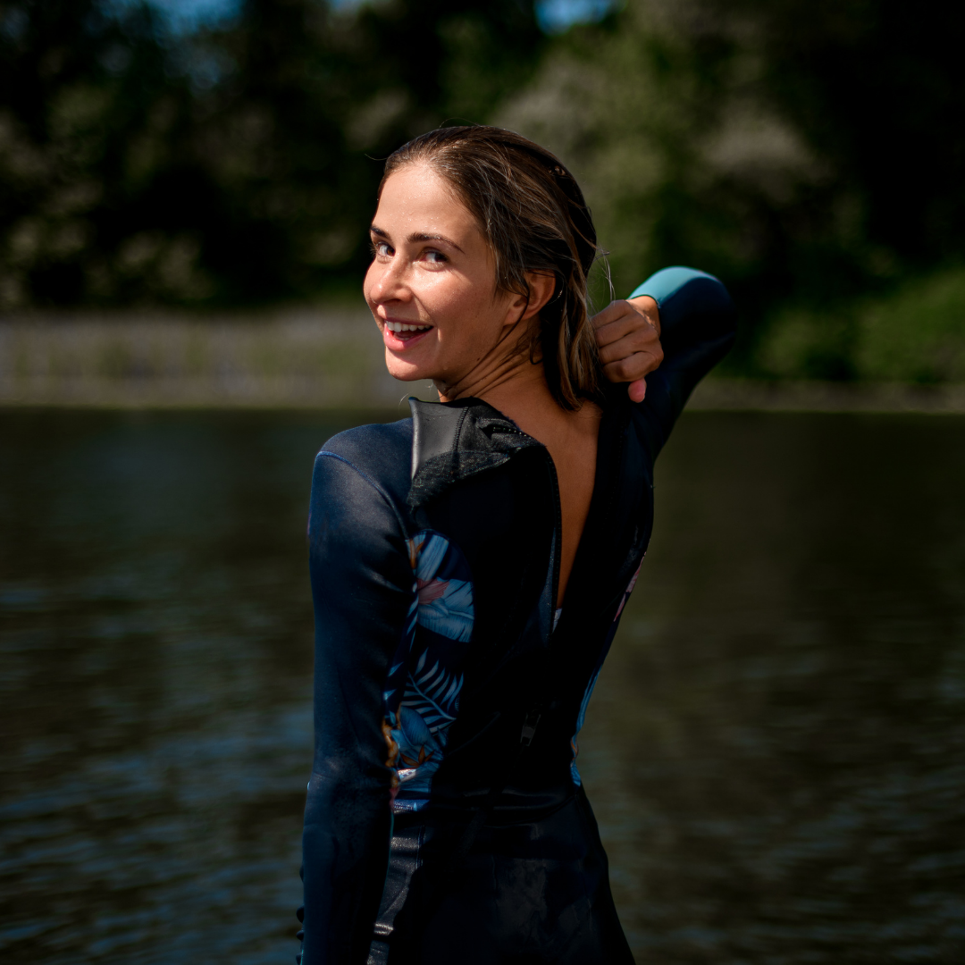 Wetsuit Front and Back Zipper